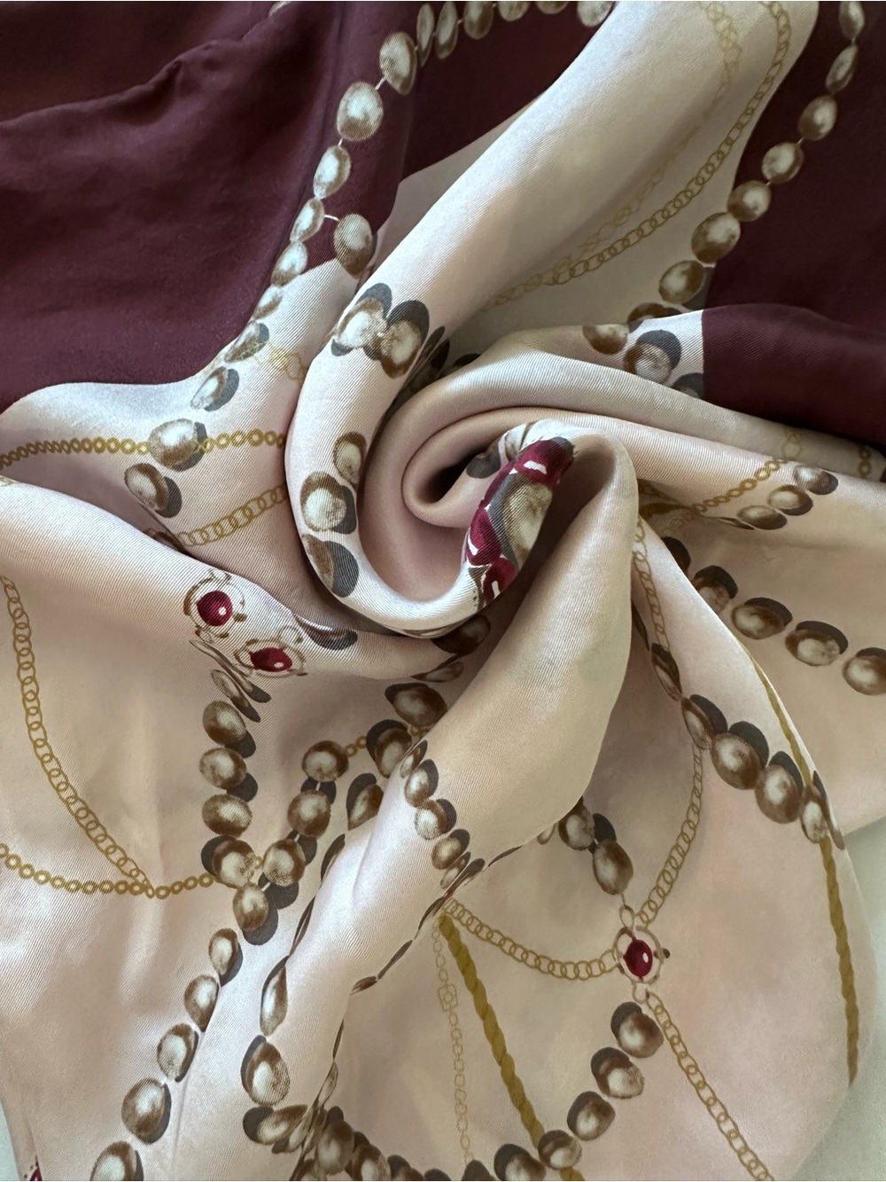 Talbots silk scarf - Picture 4 of 4